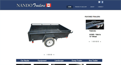 Desktop Screenshot of nandotrailers.com